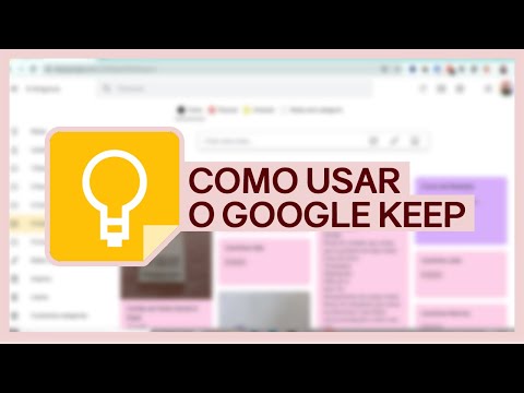 COMO USAR O GOOGLE KEEP