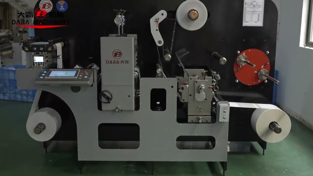 High Speed Rotary Die Cutting Machine 200m/min for Blank Label