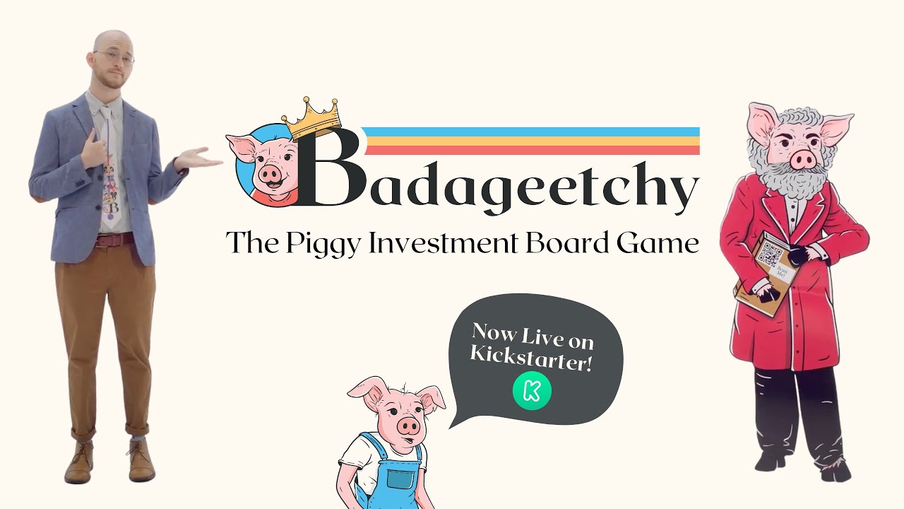 Badageetchy: The Piggy Investment Board Game!