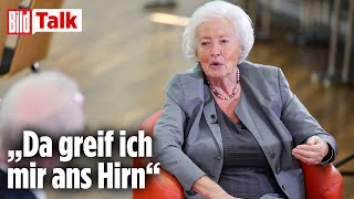 SPDLegende Renate Schmidt über die Ampel (Scholz, Habeck, Lindner, Baerbock) | BILDTalk