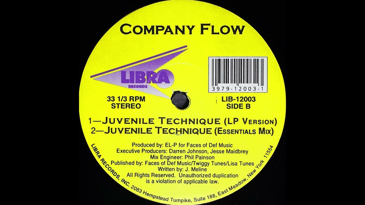 洋楽 LP COMPANY FLOW 1997 LP COMPANY FLOW 1997