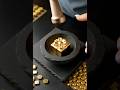 【4k】【ASMR】 Crushing a Gold Present Box — Smooth Blending After Pressing