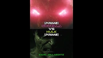 Godzilla vs Hulk | #whoisstronger #edit #wisedit  #battleshorts