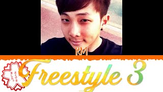 📝💮 BTS (방탄소년단) [RM] - Freestyle 3 [Color Coded Lyrics Han|Rom|Esp] 💮📝