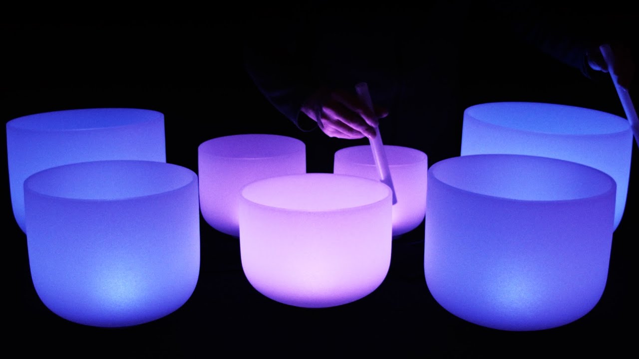 Spiritual Awakening Crystal Bowls Healing 432Hz Sound Bath - YouTube