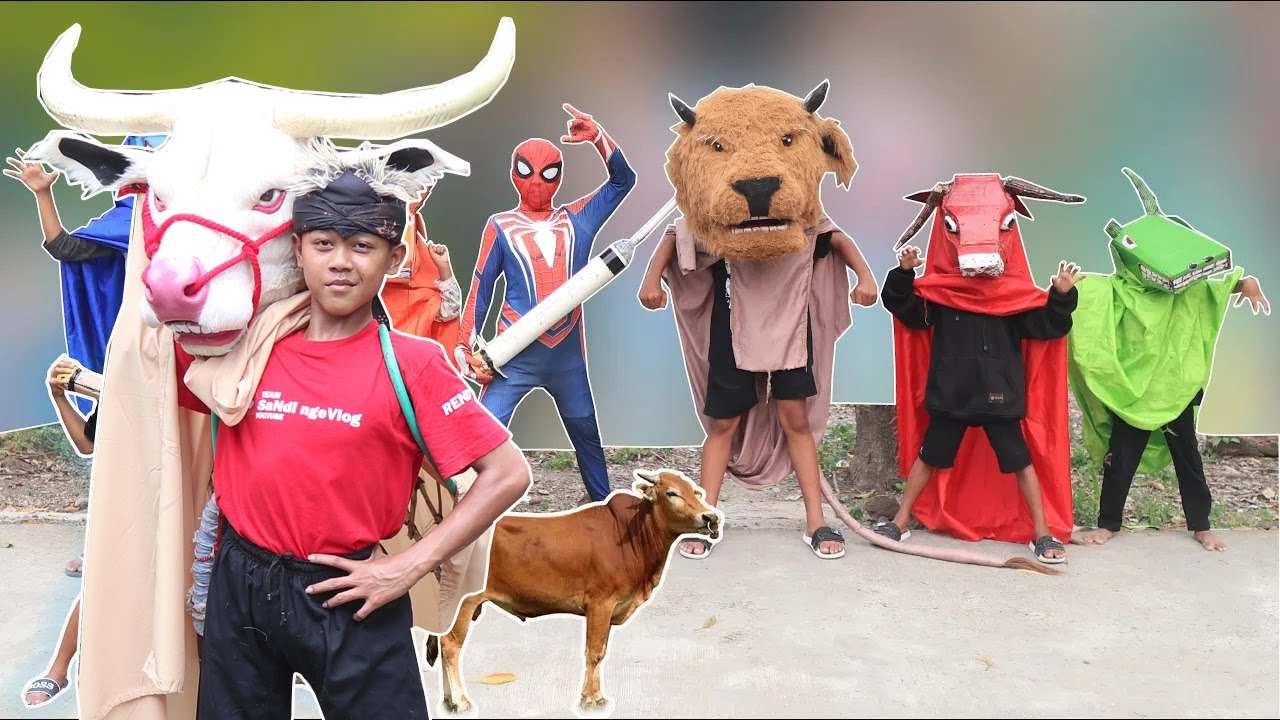 film pendek | GARA2 SUSU AJAIB RENDI DKK MENJADI BANTENGAN MBEROT SAPI LUCU