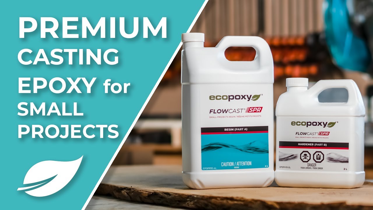 Casting Epoxy Resin  Water Clear FlowCast for Thick Pours — EcoPoxy USA  Inc.