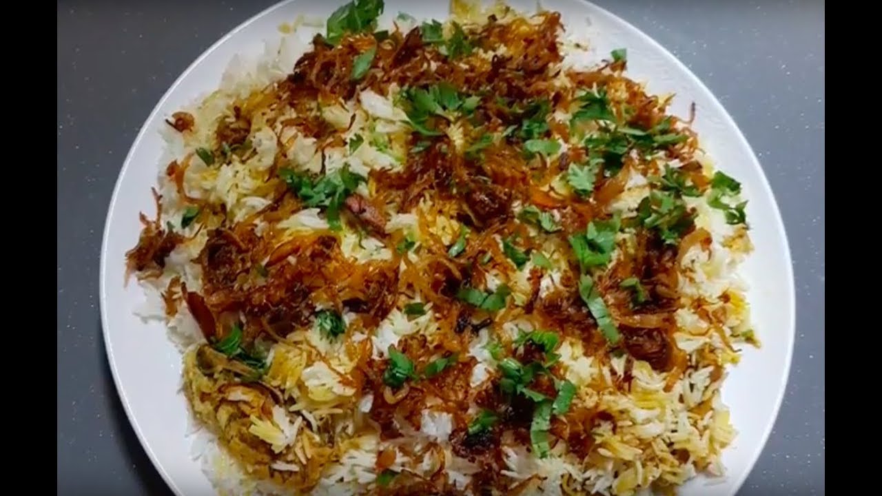 Recette de biryani express YouTube