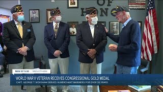 World War II veteran in Midlothian awarded Congressional Gold Medal