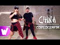 CHINA - Anuel AA, Daddy Yankee, Karol G, Ozuna & J Balvin & J Balvin | COREOGRAFÍA PASO A PASO Mp3
