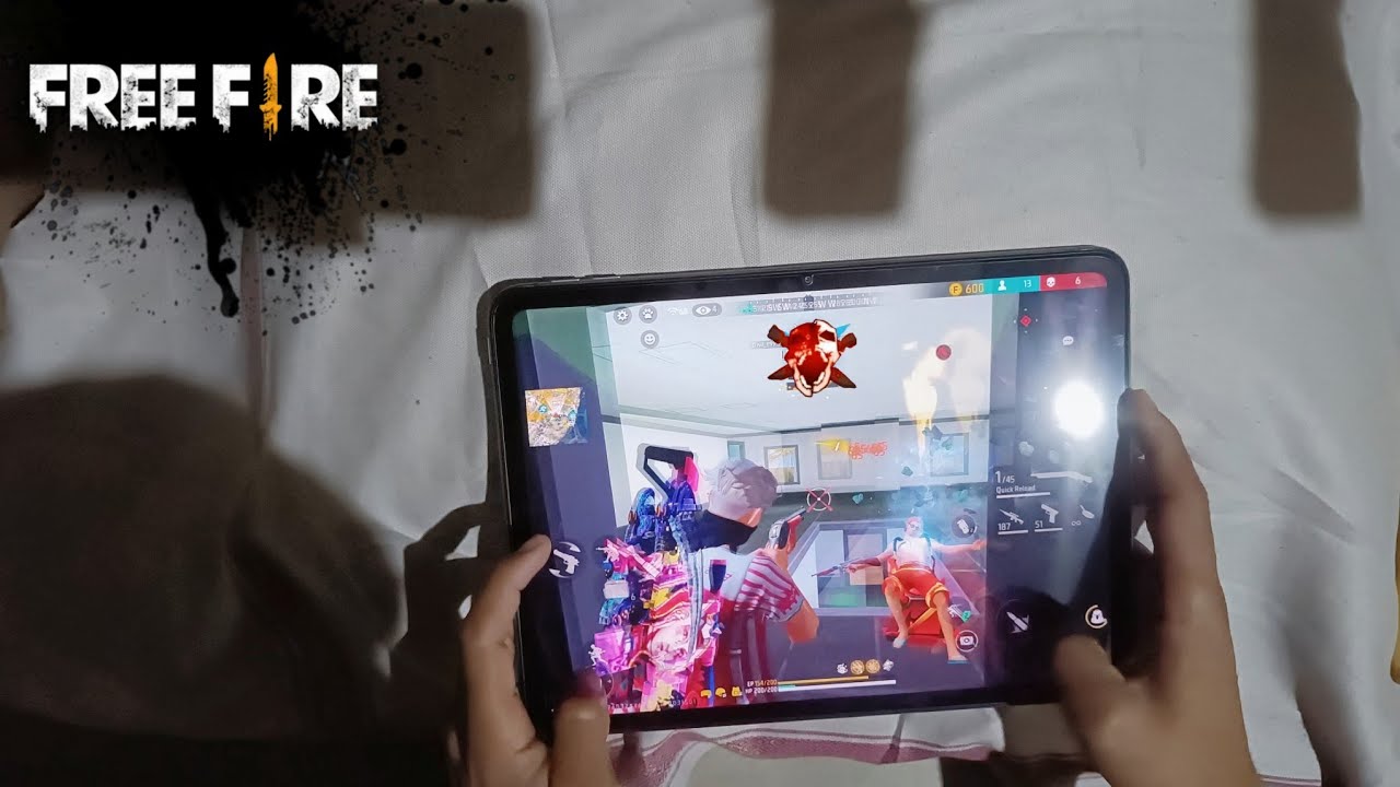 OnePlus Pad Go Hand Gameplay Only Headshot Garena Free Fire Highlight