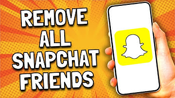How To Remove All Snapchat Friends - Easy!