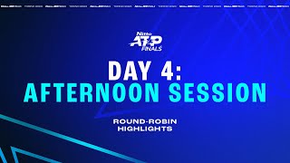 Nitto ATP Finals: Day 4 Afternoon Session Highlights