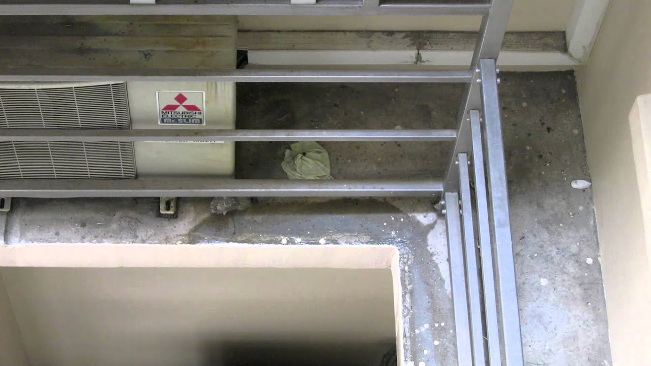 Neighbour's dripping aircon ledge YouTube