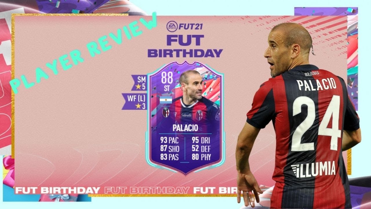 THE MOST META SBC THIS YEAR!! 88 FUT BIRTHDAY PALACIO PLAYER REVIEW!!