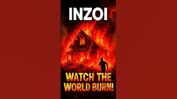 INZOI: I Set Everything on Fire! 🔥 #shorts #inzoi #gameplay