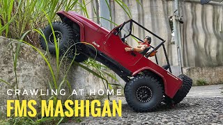 FMS Mashigan - JEEP Wrangler YJ Crawling Compilation