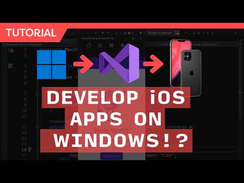 Build, Debug, & Deploy iOS Apps from Windows with C#, Visual Studio, and .NET MAUI (No Mac Required)