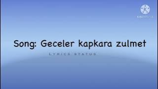 Geceler Kapkara Zulmet Her Anim