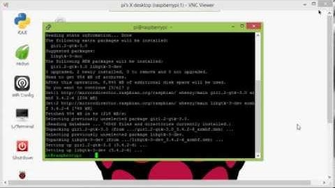 Install GTK+ 3.0 on Raspberry Pi