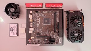 RYZEN 3 3100 + RX 570 Gaming PC Build