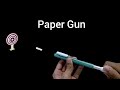 How to make gun from paper | Paper Gun | Uzi Crafts |
