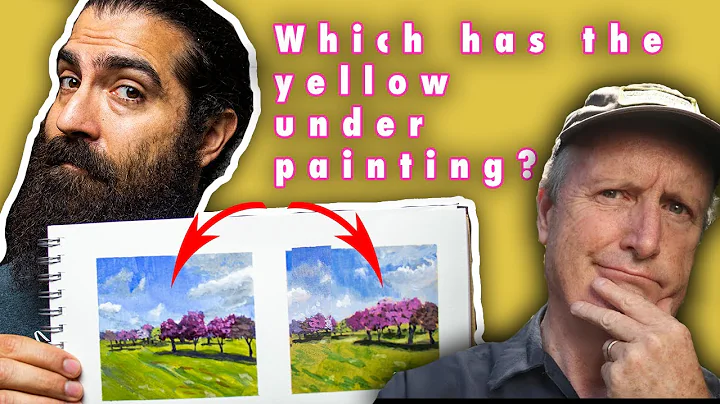 What Does James Gurney's Yellow Underpainting Actually Do?