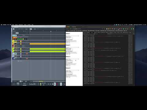 Web MIDI Voice - proof of concept