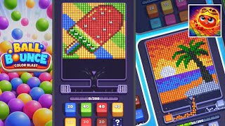 Level 15 Ball Bounce Color Blast Gameplay Walkthrough screenshot 5