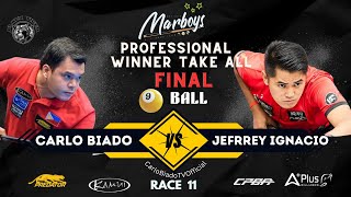 FINAL 🔹MARBOYS WTA 🔹Carlo Biado VS Jefrrey Ignacio 🔹Race 11