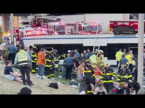Officials investigate New Jersey Turnpike bus crash that killed 1 ...