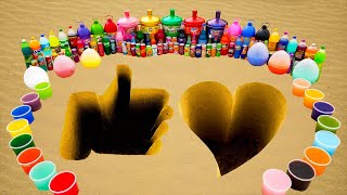Download Lagu How to Make Like, Heart Using Orbeez \u0026 Cement, Big Balloons Soda, Fanta, Coca Cola vs Mentos MP3 Download Lagu How to Make Like, Heart Using Orbeez \u0026 Cement, Big Balloons Soda, Fanta, Coca Cola vs Mentos MP3