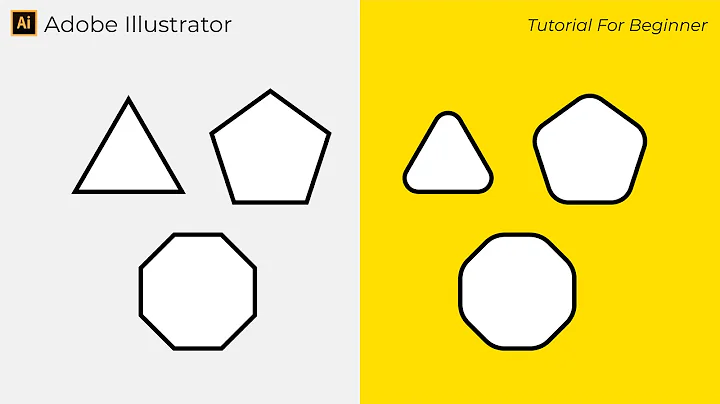Easy How to make triangle and polygon - Adobe Illustrator Tutorial