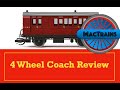 Review of Hornby's new TT120 4 wheel coaches, LBSCR, @HornbyModelRailways