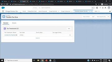 Salesforce Billing Tax Calculation