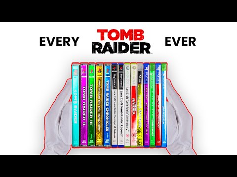 Unboxing Every Tomb Raider + Gameplay | 1996-2023 Evolution