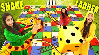 Biggest Snake And Ladder Challenge In The World In Real Life Pullothi