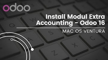 Odoo 16 - Install Extra Modul Accounting (MacOS Ventura) [SIB4 X PT CTECH ERP INDONESIA]