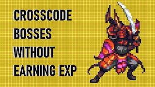 Famous CrossCode Bosses (No EXP) - Twilight Master (Old Dojo Boss, Sapphire Ridge, CrossCode Chapter 9) Wealth