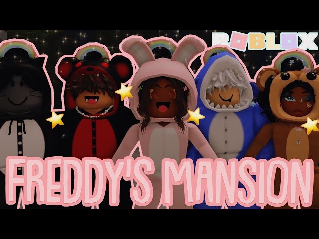 Roblox - ESCAPAMOS da MANSÃO DE HALLOWEEN do FREDDY (Escape Freddy's  Mansion)