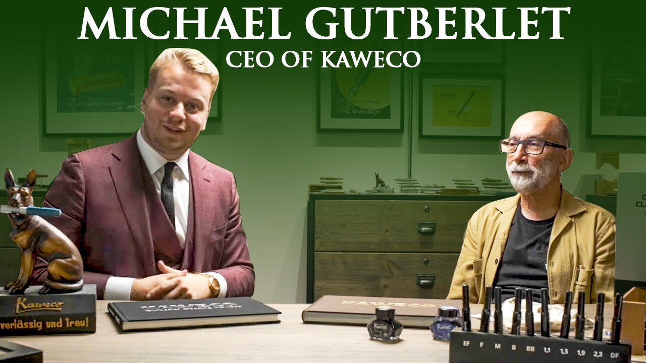 Appelboom в турне: Майкл Гутберлет (генеральный директор Kaweco) + РОЗЫГРЫШ!