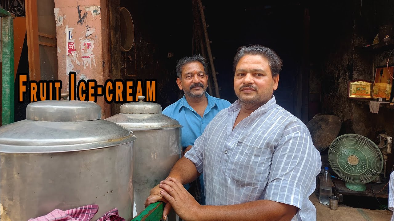 Amritsar ki Best Pure Fruit Icecream, Icecream ki sabse purani cart