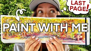 I Paint in My Sketchbook Out in PUBLIC! How Strangers React