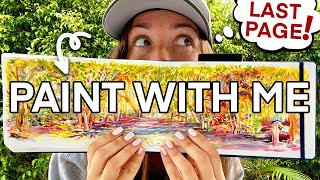 I Paint in My Sketchbook Out in PUBLIC! How Strangers React