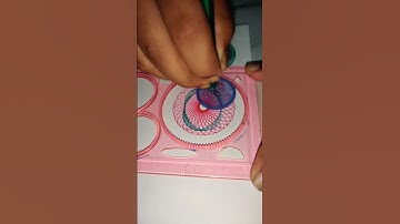 Amazing spirograph design video 😲 #shorts #spirograph #design #art