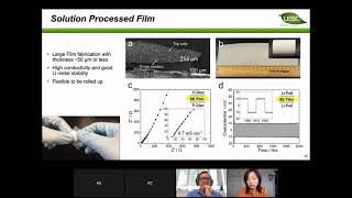 ARTISTIC Project Webinar Series 2021 - Second Battery Manufacturing Days - Shirley Meng