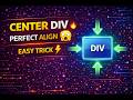 How to Center a DIV in jQuery (Horizontal & Vertical Align Tutorial)