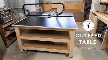Outfeed Table / Workbench  | Mobile & Leveling
