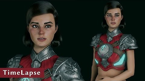 3D Modeling Tutorial - The knight - Blender 3.0, zbrush