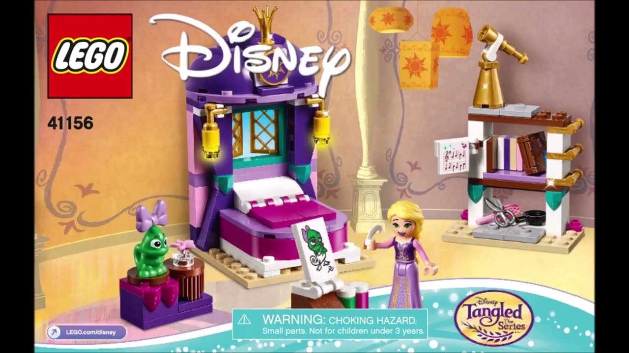 da.57ページ LEGO 41156 Instructions | Disney | Rapunzel's Castle Bedroom